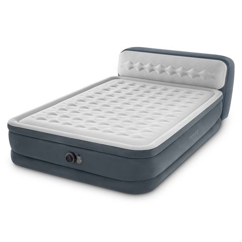 Materac dmuchany 236x152x46 cm z wbudowaną pompką elektryczną INTEX 64448 na Arena.pl