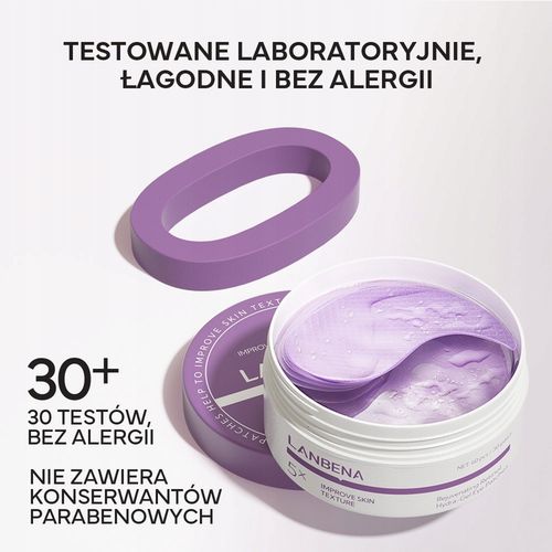 Płatki Żelowe Pod Oczy Retinol Przeciwzmarszczkowe Odmładzające 60 na Arena.pl