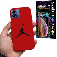 ETUI DO MOTOROLA MOTO G14 - KOSZYKÓWKA WZORY DLA FANÓW NBA + SZKŁO