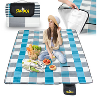 Koc piknikowy 200x200 krata