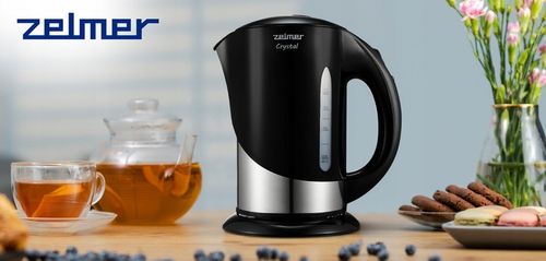 CZAJNIK ELEKTRYCZNY ZELMER BEZPRZEWODOWY STAL NIERDZEWNA DUŻY 1,7L 2200W na Arena.pl