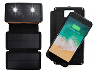 POWERBANK POWER BANK SOLARNY FOTOWOLTAICZNY 16000MAH LATARKA LED USB-C USB