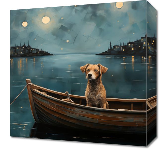 Obraz 40x40cm Przygoda o Północy zdjęcie 1