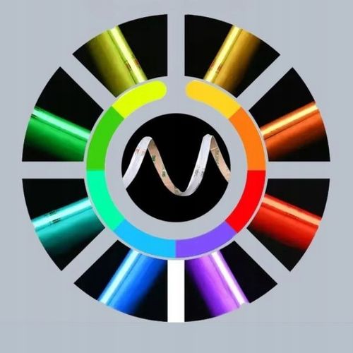 5m Cyfrowa Taśma LED COB RGB Pixel WS2811 Aplikacja Muzyka Pilot na Arena.pl