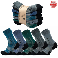 5x Skarpety Trekkingowe Thermo Frotte polskie antybakteryjne jony srebra Ag+ grube i ciepłe