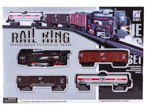 DLA NAJMŁODSZYCH ELEKTRYCZNA KOLEJKA  PAROWÓZ WAGONY na Arena.pl
