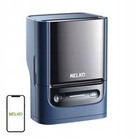 Drukarka Termiczna Etykiet Nelko PM220 Bluetooth USB-C Niebieska