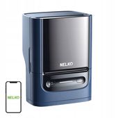 Drukarka Termiczna Etykiet Nelko PM220 Bluetooth USB-C Niebieska