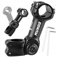 MOSTEK ROWEROWY WSPORNIK PRZEDŁUŻKA KIEROWNICY REGULOWANY A-HEAD 25,4"