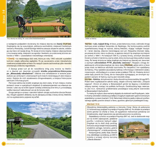 Bieszczady na rowerze. Przewodnik rowerowy na Arena.pl