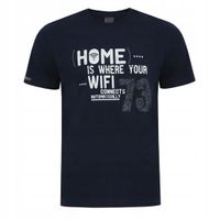 Koszulka męska granatowa Milobor Rozmiar - XXL