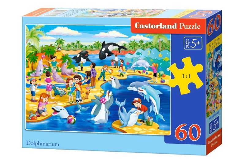 Puzzle 60 el. Dolphinarium zdjęcie 1