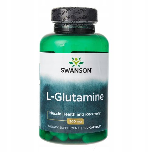 2x SWANSON L-Glutamina 500 mg 100 kaps. na Arena.pl