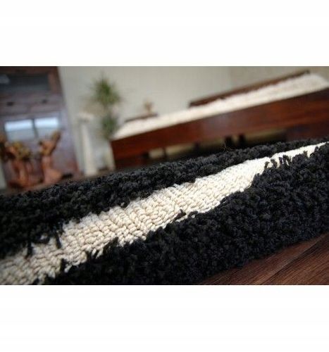 Dywan STRUCTURAL TEDDY czarny 60x120 cm na Arena.pl
