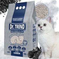 DR. TREND PREMIUM żwirek bentonitowy dla kotów Z WĘGLEM AKTYWNYM 10 L