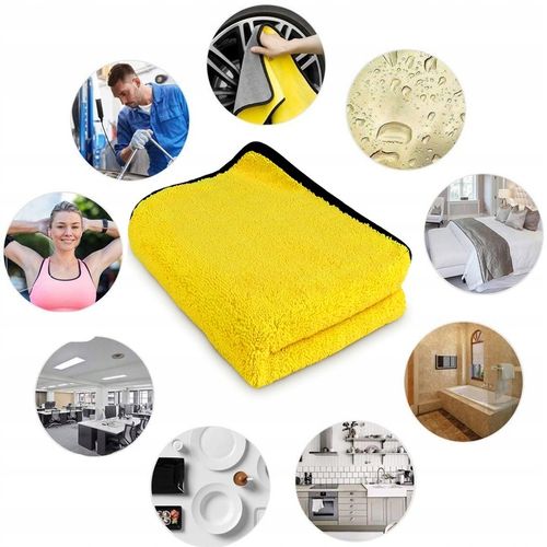 PUSZYSTY RĘCZNIK 30x30 DO OSUSZANIA MIKROFIBRA 80 na Arena.pl