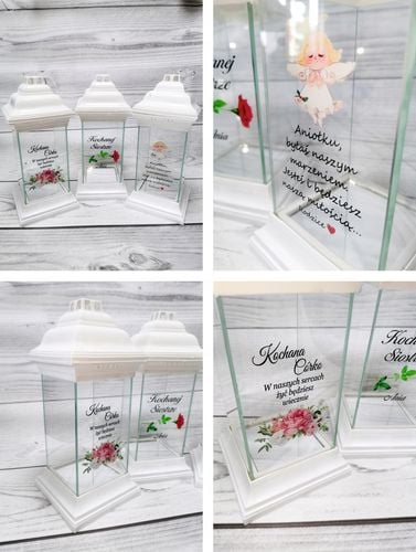 Personalizowany Znicz z nadrukiem UV dla dziecka na Arena.pl