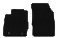 Dywaniki przednie welurowe czarne do: Ford Fiesta MK7 2008-2011 hatchback