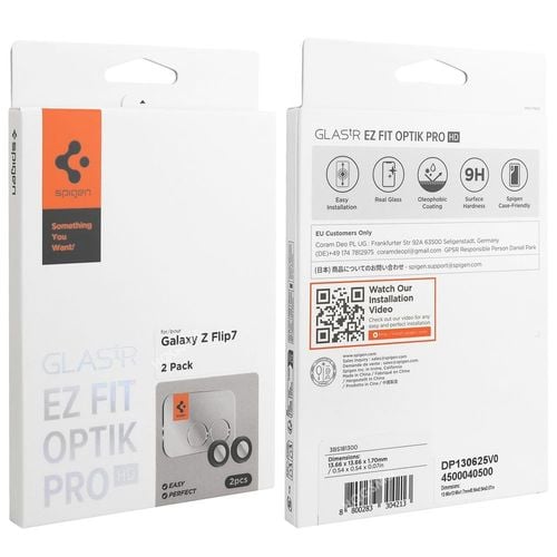 Spigen OSŁONA APARATUOPTIK PRO HD GLAS.TR ”EZ FIT” CAMERA PROTECTOR na Arena.pl