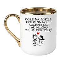 Elegant Biało-Złoty 330 ml