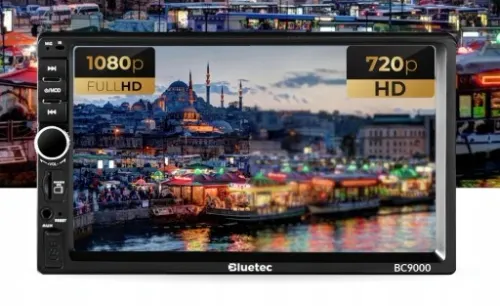 Radio samochodowe Bluetooth 2DIN + kamera cofania na Arena.pl