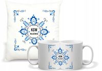 Zestaw PODUSZKA i KUBEK z nadrukiem KGW koło gospodyń wiejskich TWOJA NAZWA