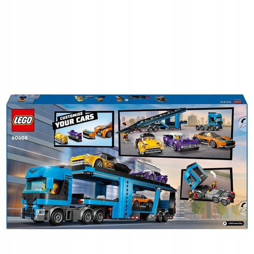 LEGO City Laweta z samochodami sportowymi 60408 na Arena.pl