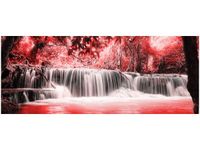 100X40CM WODOSPAD OBRAZ DREWNO