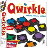 Qwirkle - Gra dla dzieci w dopasowywanie kolorów i kształtów na płytkach