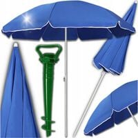 PARASOL NA PLAŻĘ PLAŻOWY OGRODOWY DO OGRODU 180cm x 180cm SKŁADANY BIWAKOWY