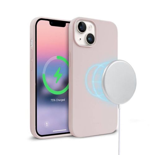 Etui do iPhone 14 Plus Crong Case MagSafe Różowy na Arena.pl
