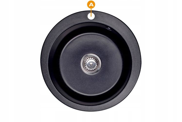 ZLEW ZLEWOZMYWAK GRANIT 8 kolorów 50x50 + SYFON zdjęcie 12