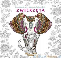 Zwierzęta kolorowanki antystresowe dla