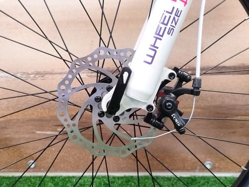 Rower górski MTB 24" dla dziewczynki 7 lat+ rama 11" 127-152cm na Arena.pl