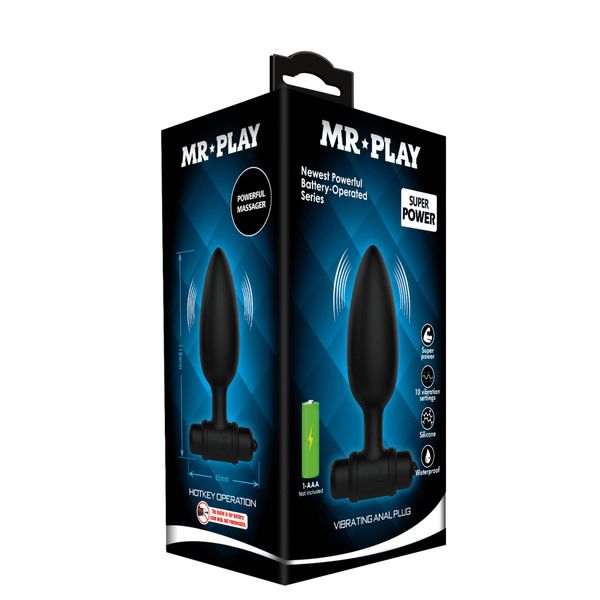 Mr. Play Vibrating Anal Plug zdjęcie 10