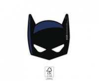 Maski papierowe Batman Rogue Rage superbohater 6 szt.