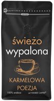 Kawa ziarnista Do ekspresu 1kg ŚWIEŻO PALONA 100% Arabica smakowa KARMELOWA