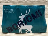 Borjomi woda gazowana 0,33l (puszka) - karton