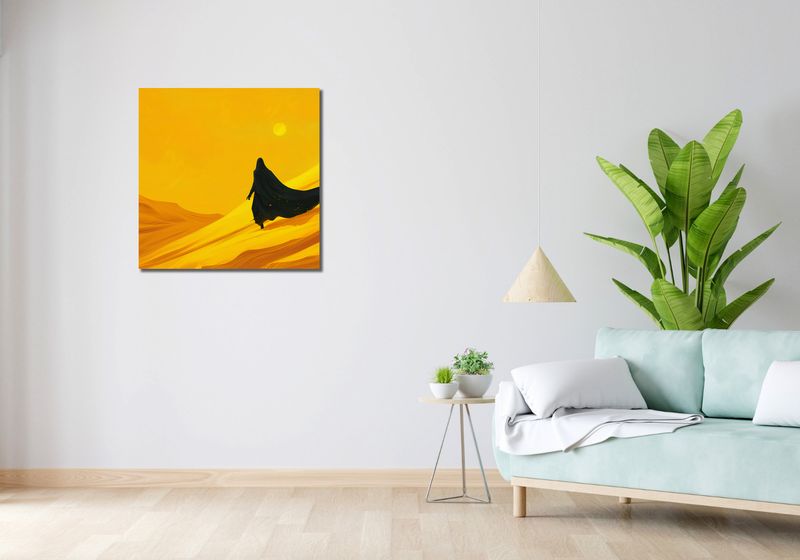 Obraz 70x70cm Pustynia Wzywa zdjęcie 2