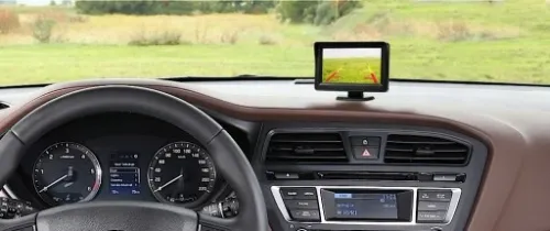 MONITOR LCD 4,3 CALA + KAMERA COFANIA W RAMCE na Arena.pl