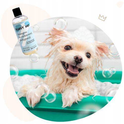 SZAMPON dla psów do codziennej pielęgnacji FluffyPet 300ml HIPOALERGICZNY na Arena.pl