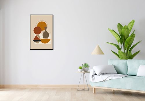 Plakat 53x81cm Geometryczna Utrata na Arena.pl