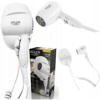 Mocna Suszarka Do Włosów Hotelowa Basenowa 1600W