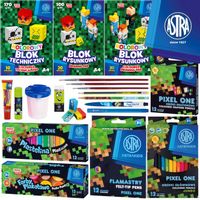 Wyprawka szkolna Astra Pixel One 20elementów XL 601124013