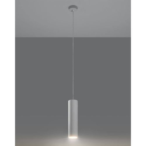 Ceramiczna tuba wisząca SL.0843 lampa do pokoju biała na Arena.pl