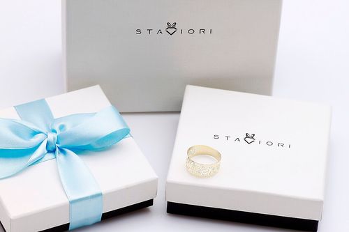 Złoty pierścionek PXC4659 na Arena.pl