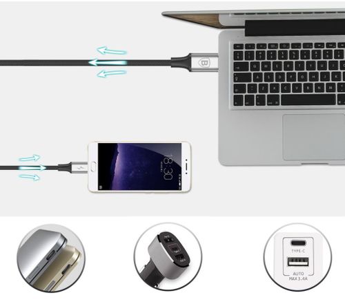 Kabel USB Type-C Iphone Ipad Macbook Baseus Rapid na Arena.pl
