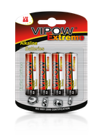 BAT0097B Baterie alkaliczne VIPOW EXTREME LR06 4s