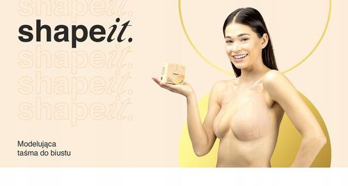 ORYGINALNA TAŚMA DO BIUSTU TAŚMA DO MODELOWANIA BIUSTU PIERSI + INSTRUKCJA na Arena.pl