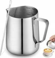 DZBANEK DO SPIENIANIA MLEKA 350 ml STAL LATTE ART DŁUGOPIS BARISTA